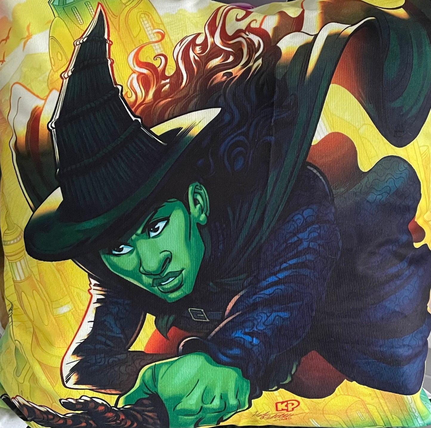Elphaba cushion