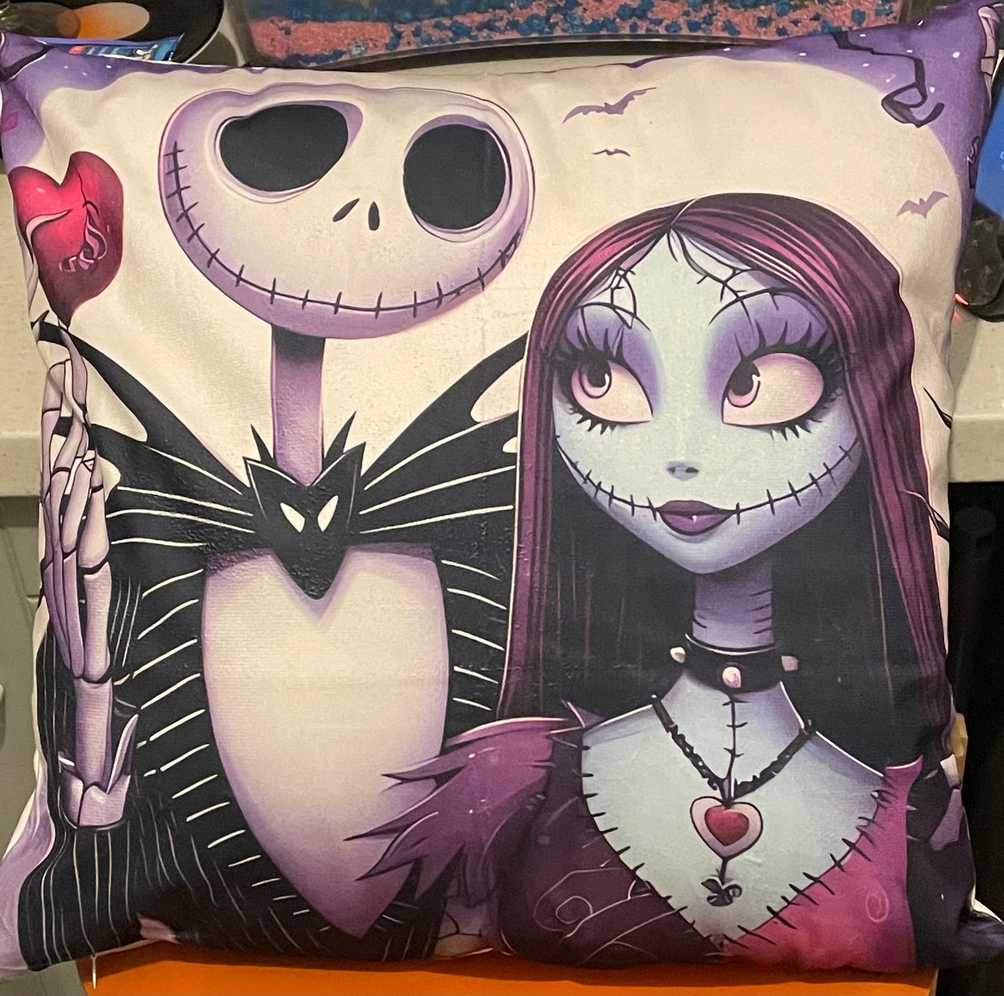 Jack and Sally Cushion