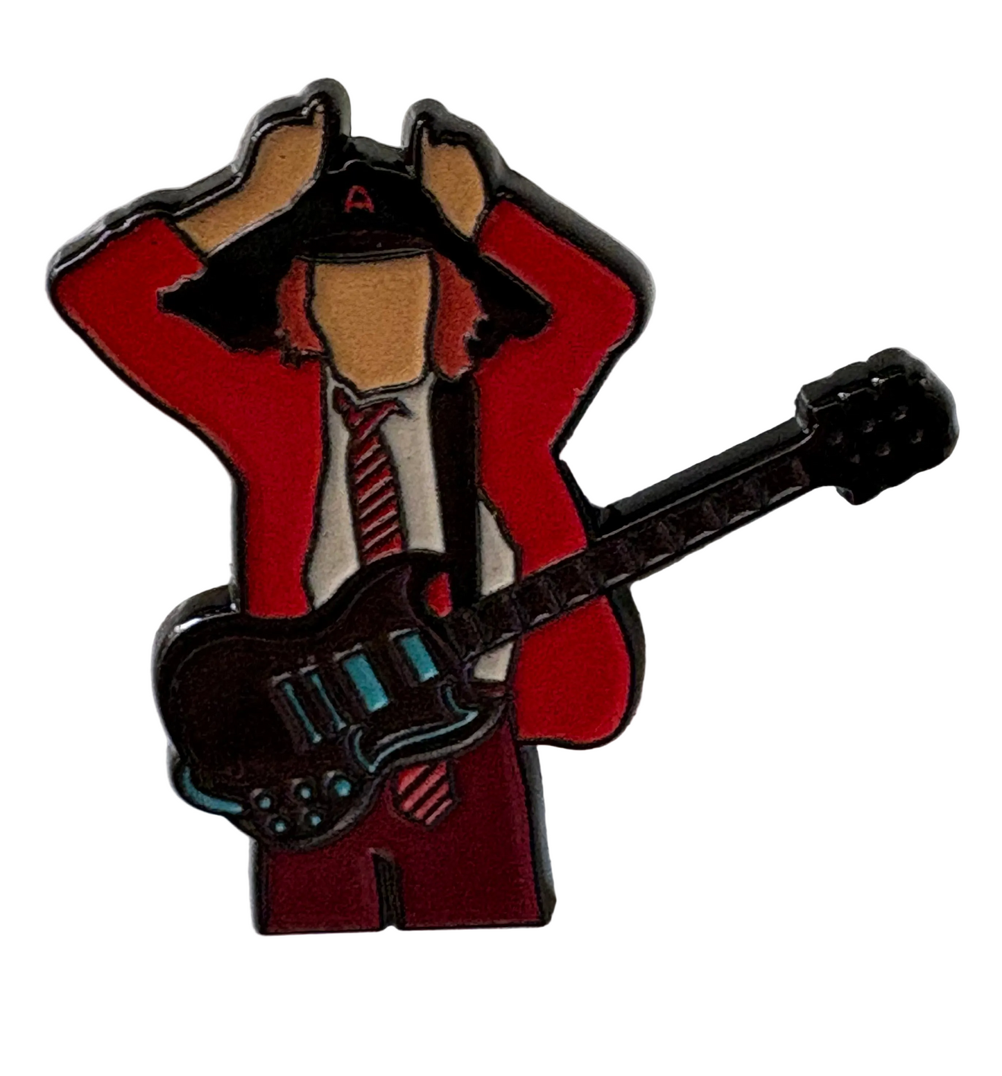 AC/DC Angus Young pin badge