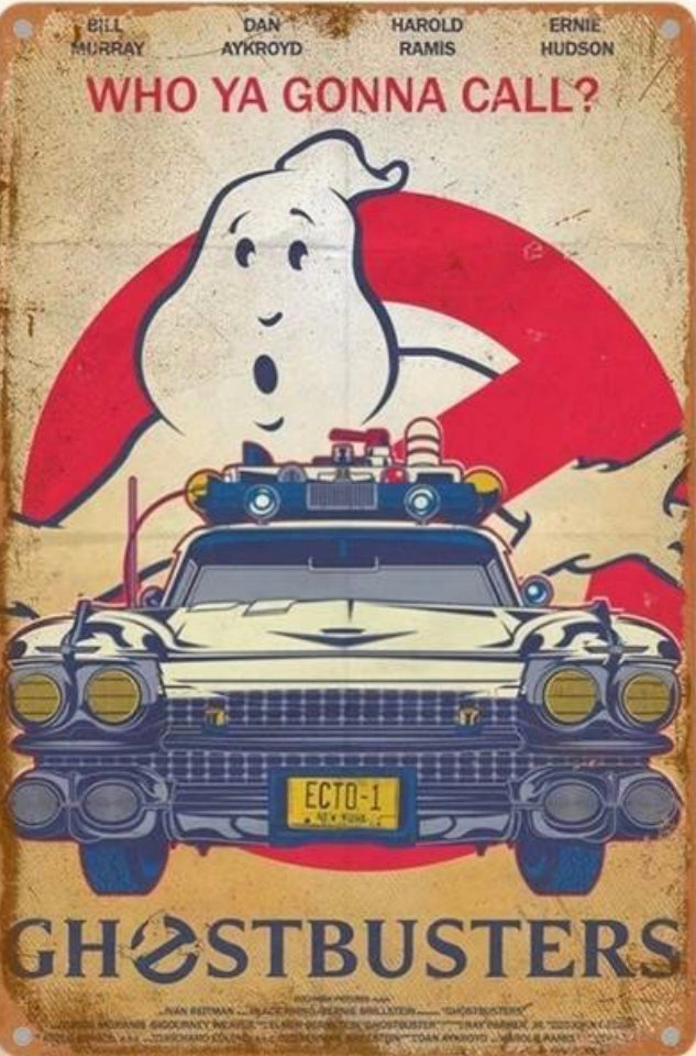 Who ya gonna call? Ghostbusters sign