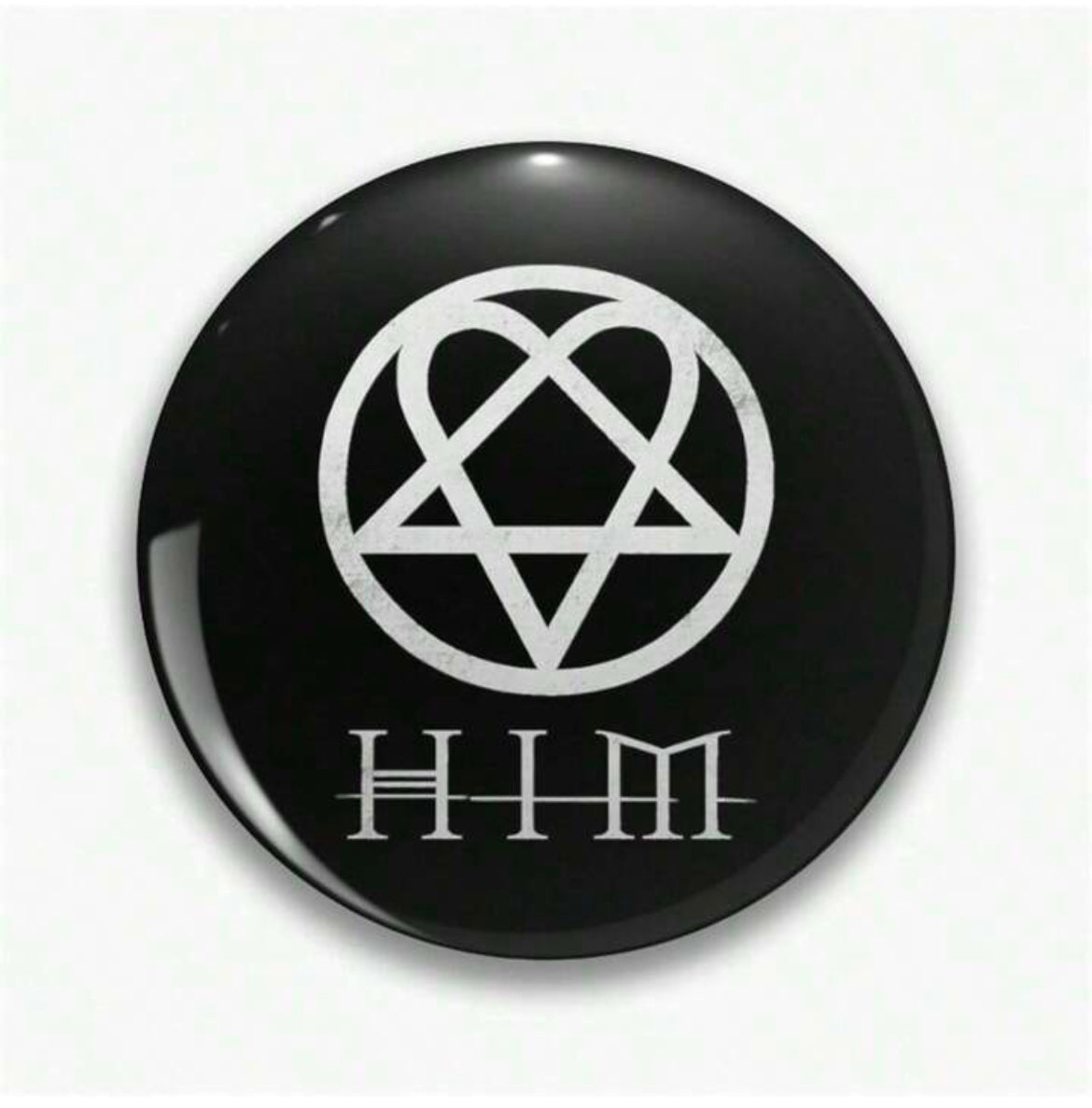 Him Pin Badge