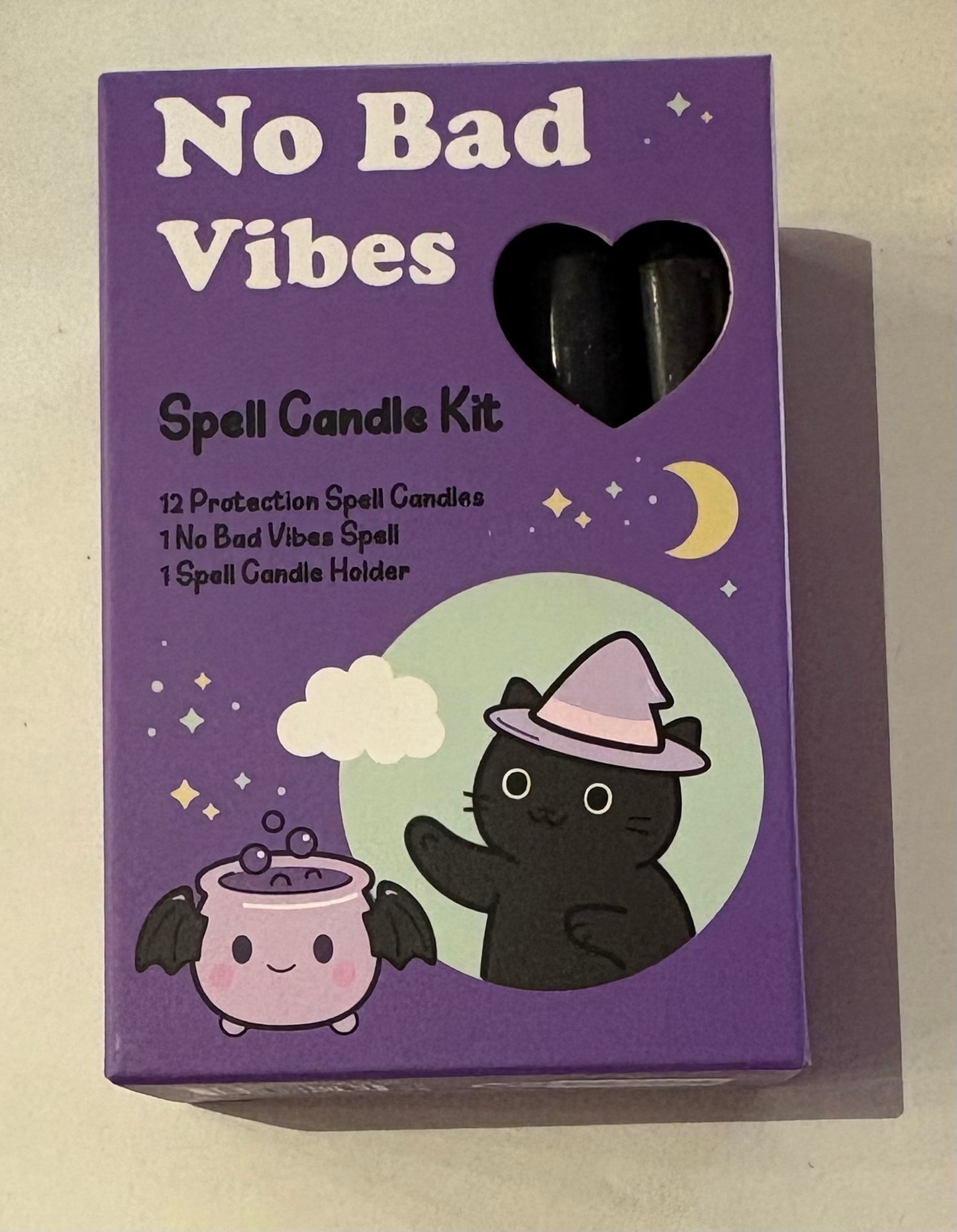 No Bad Vibes spell candle kit
