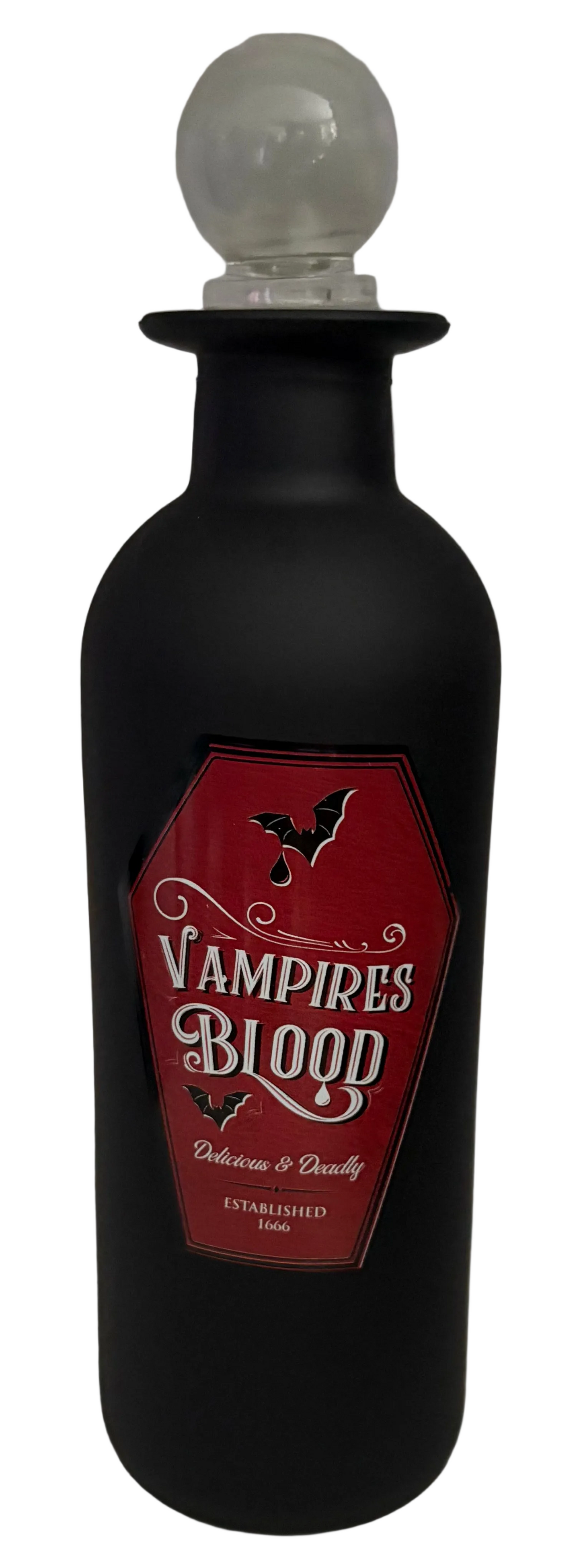 Vampire blood potion bottle