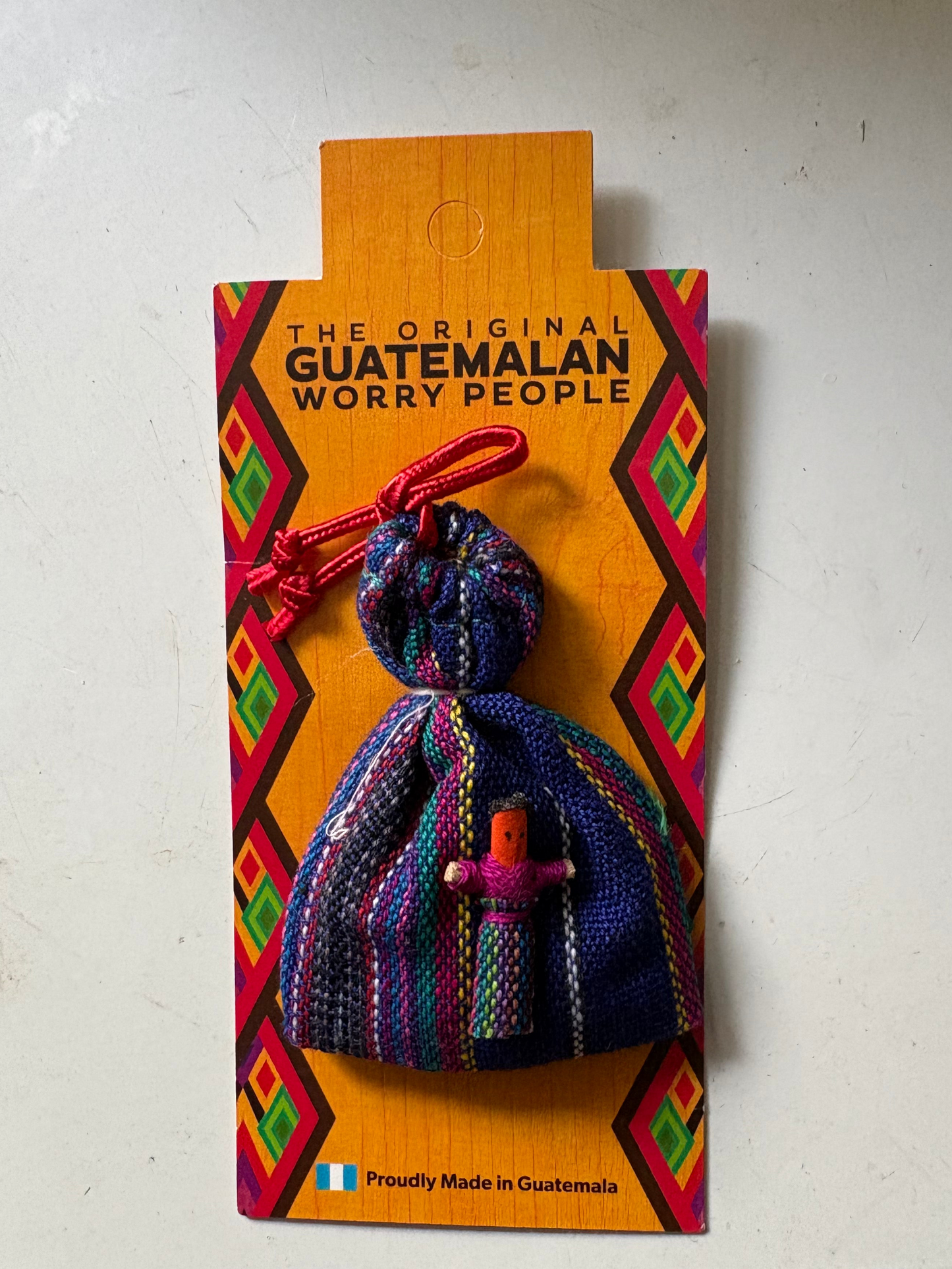 Worry doll Blue