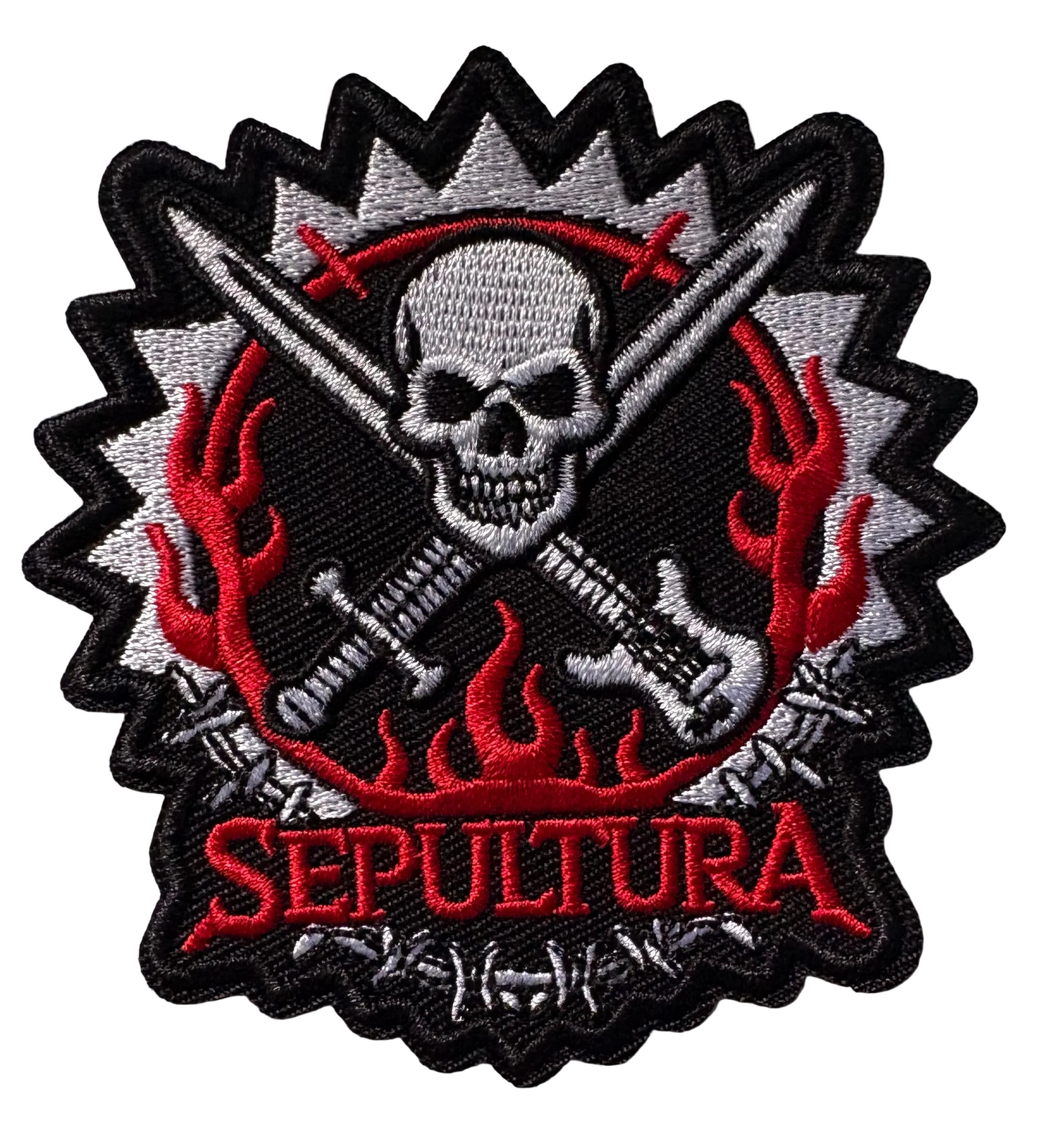 Sepultura sword and guitar patch