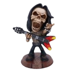 Skeleton Guitarist Figurine