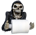 Reaper's Revenge Toilet Roll Holder