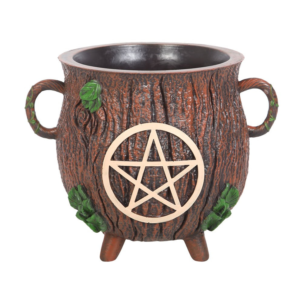 Pentagram Cauldron Plant Pot