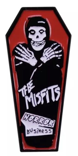 Misfits Coffin pin badge
