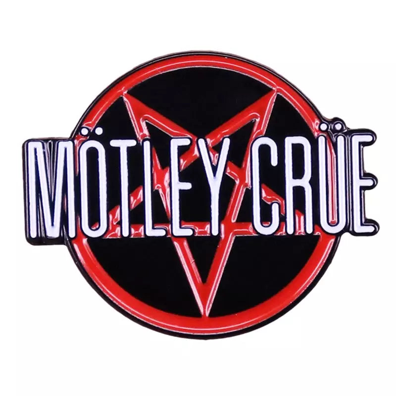 Motley Crue Pin Badge
