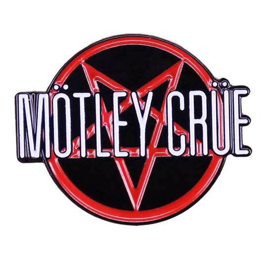 Motley Crue Pin Badge