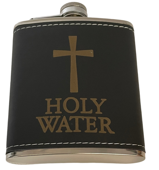 Holy water hip flask