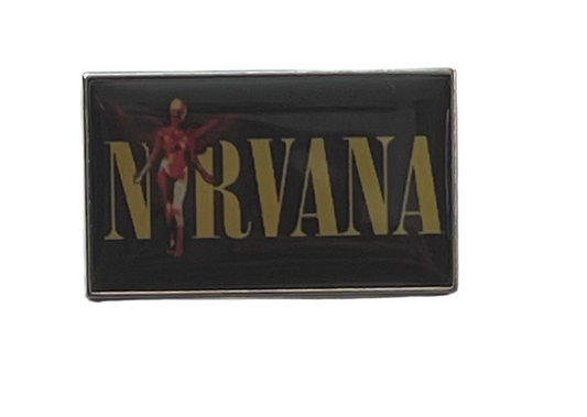 Nirvana in utero pin badge