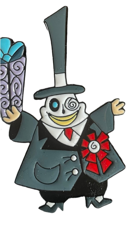 Mayor from a nightmare before Christmas pin badge