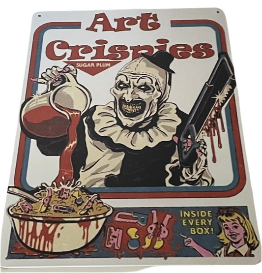 Art Crispies sign