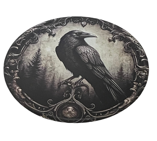 Crow round sign