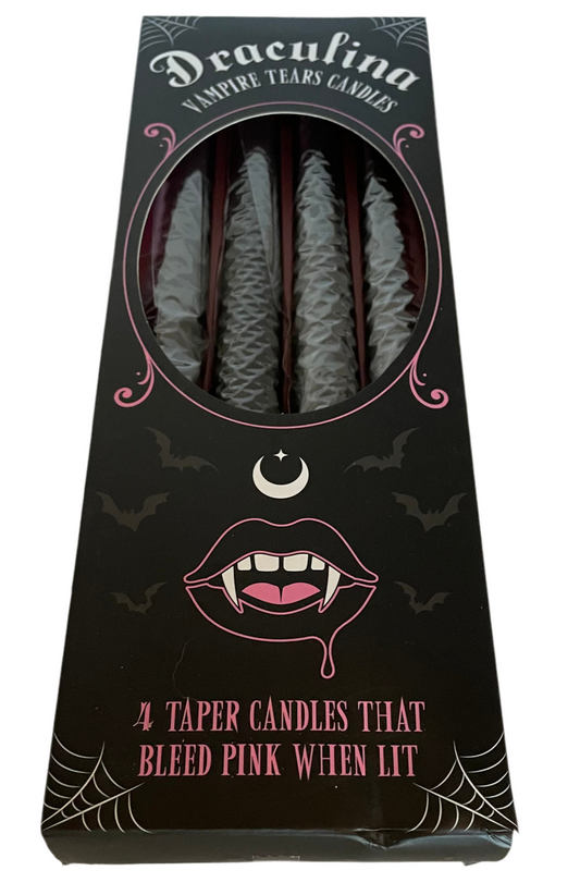 Draculina vampire tears candle