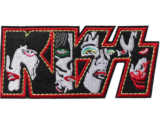 Kiss faces patch