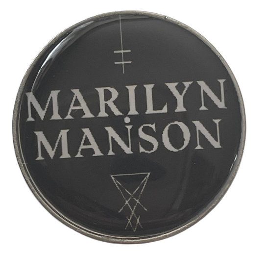 Marilyn Manson pin badge
