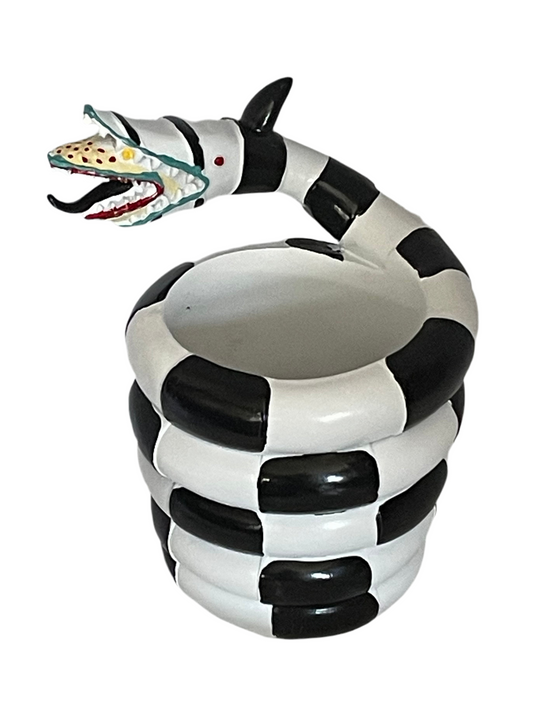 Beetlejuice sandworm plant pot