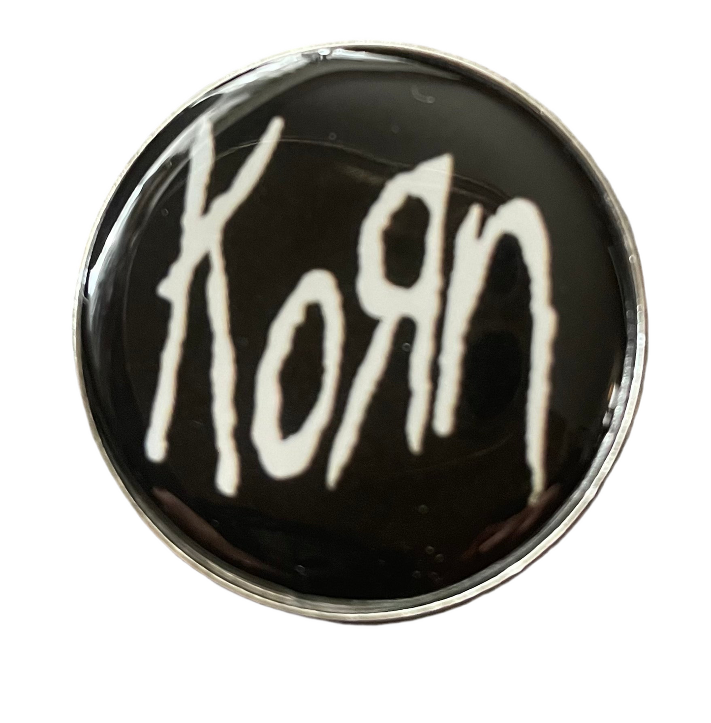 Korn pin badge