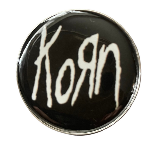 Korn pin badge