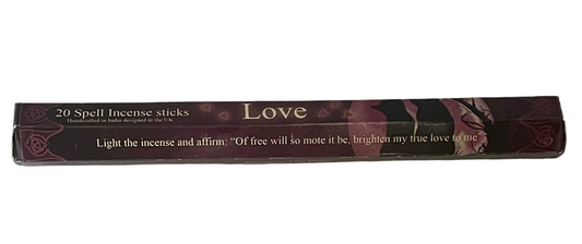 Love Spell Incense Sticks