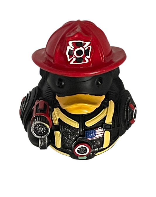 Fire brigade duck figurine