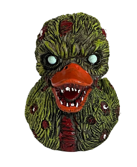 Zombie duck figurine