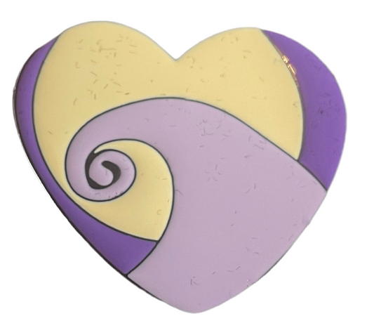 Spiral hill from a nightmare before Christmas pin badge