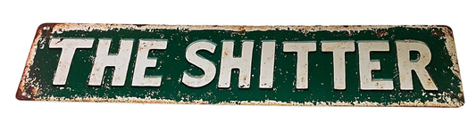 The Shitter sign