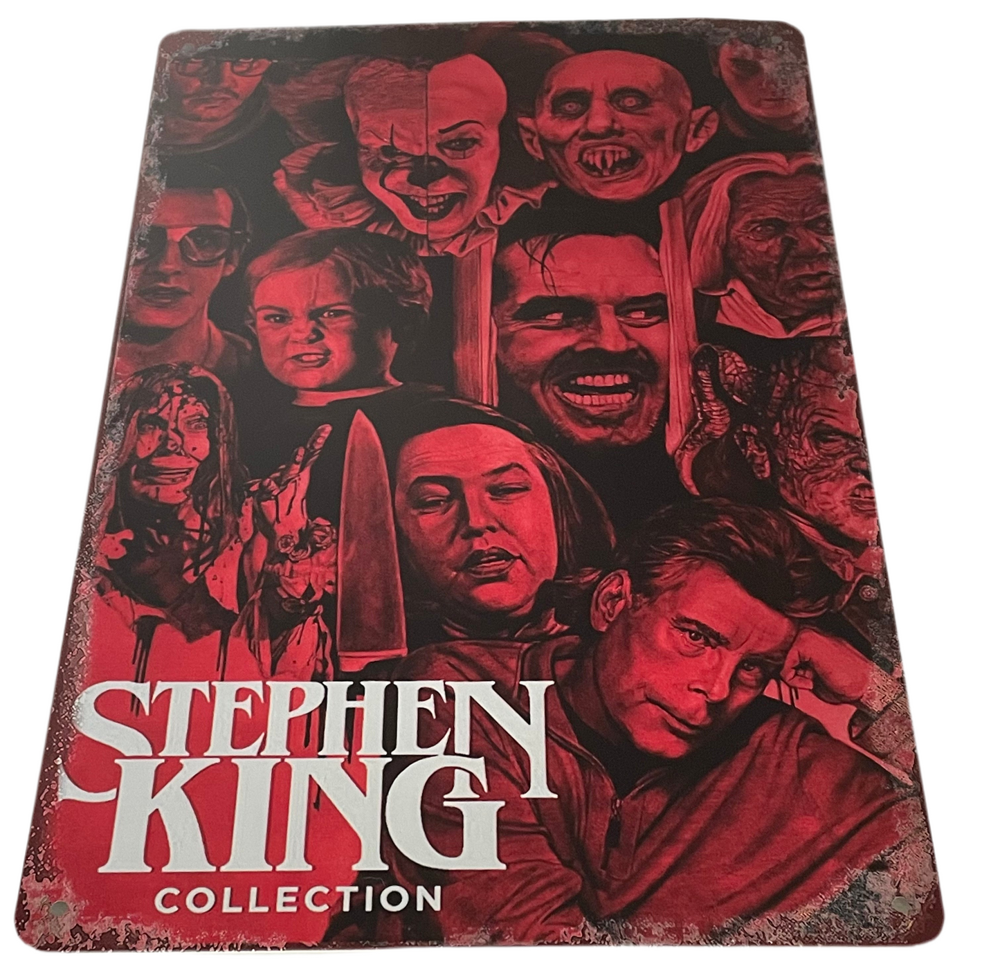 Stephen King collection sign