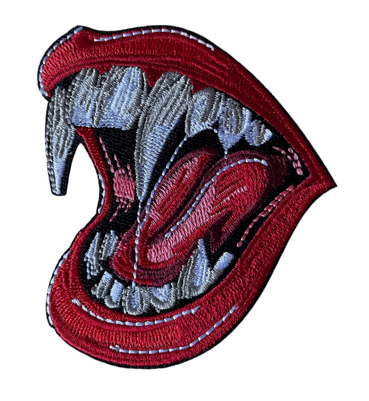 Vampire teeth patch