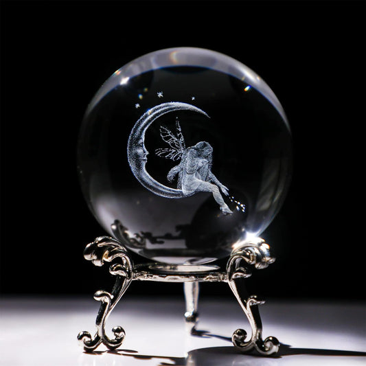 Fairy and Moon Crystal Ball