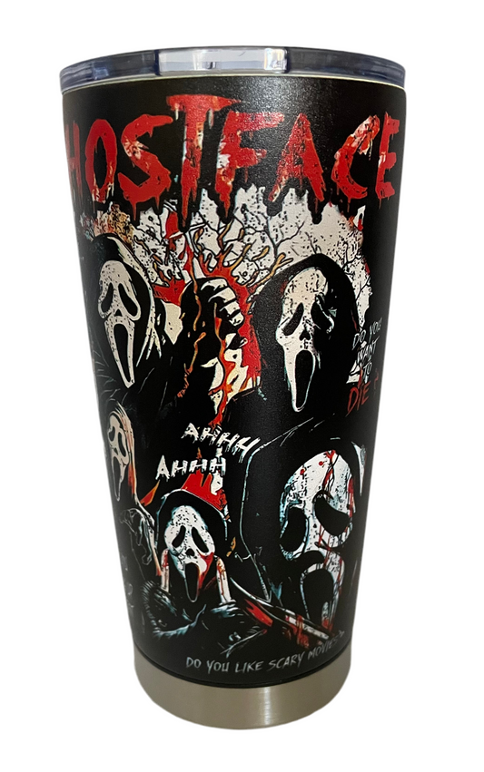 Ghostface tumbler