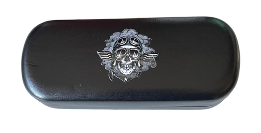Skeleton flying ace hard glasses case