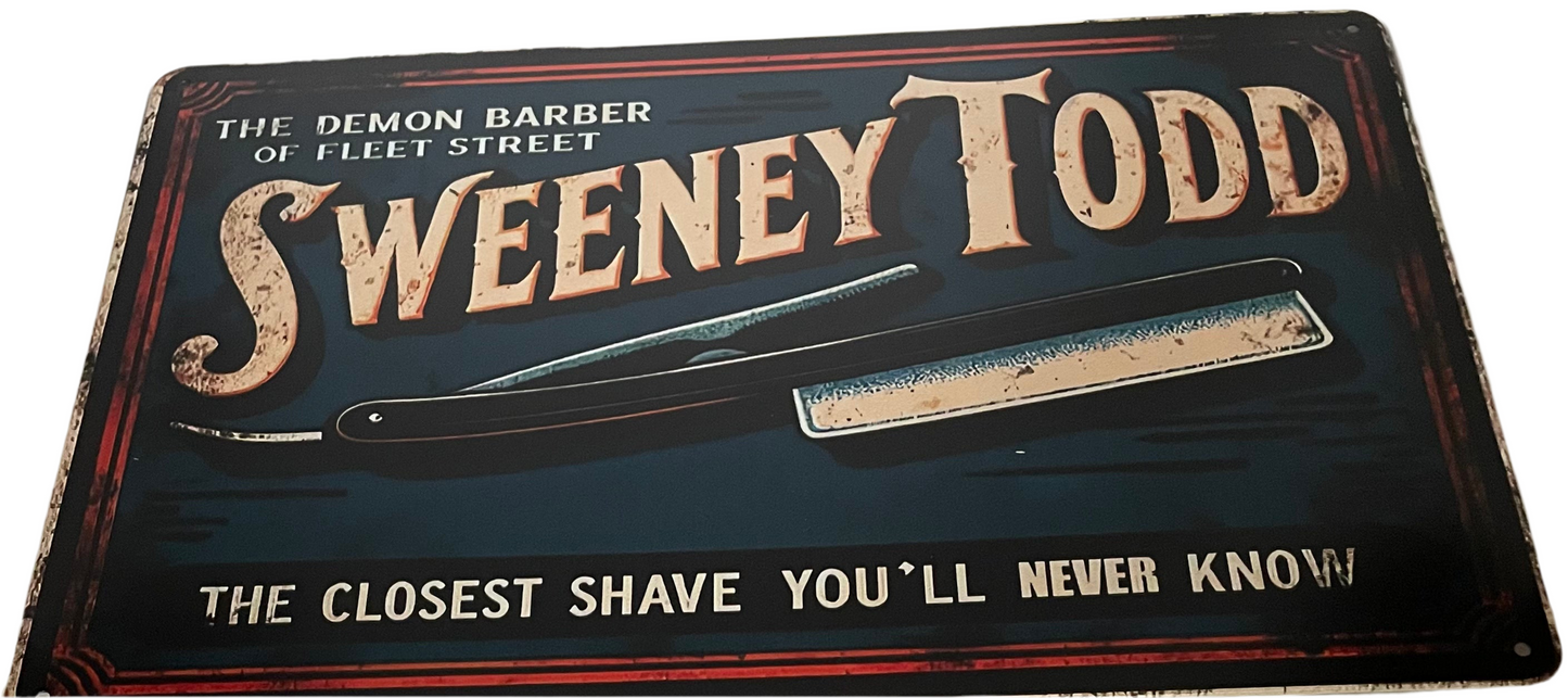Sweeney Todd sign