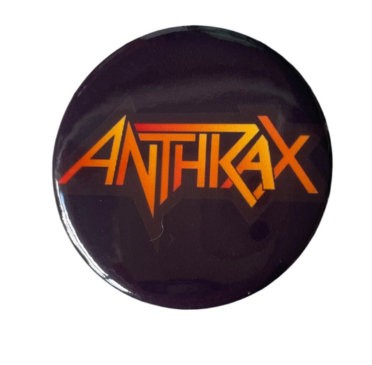 Anthrax pin badge