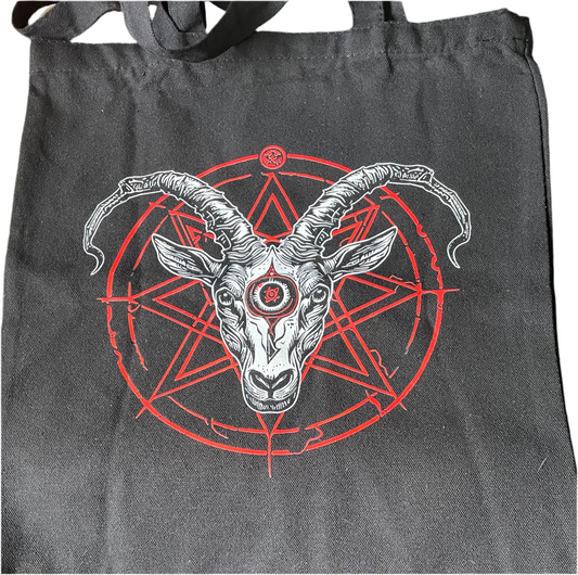 Satanic tote bag