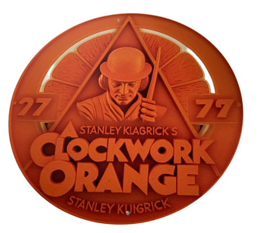 A Clockwork Orange round sign
