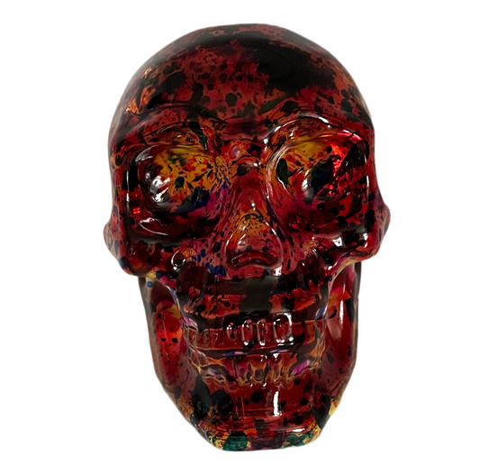 Small Crystal skull figurine