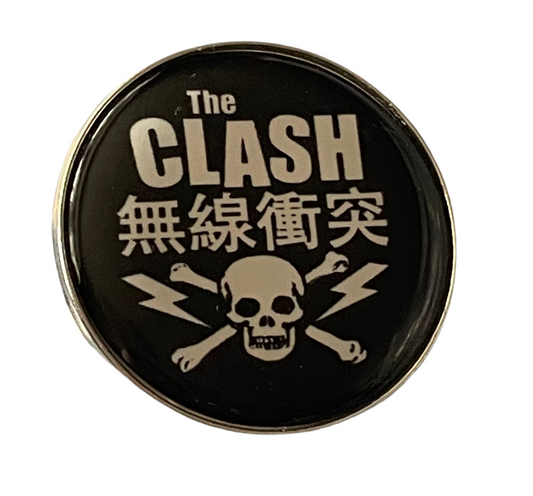 The Clash pin badge