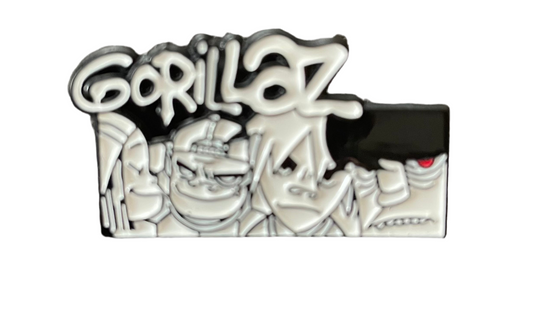 Gorillaz pin badge
