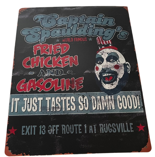 Captain Spaulding sign