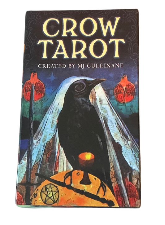 Crow themed tarot cards