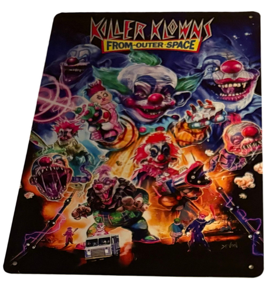 Killer Klowns from outer space sign