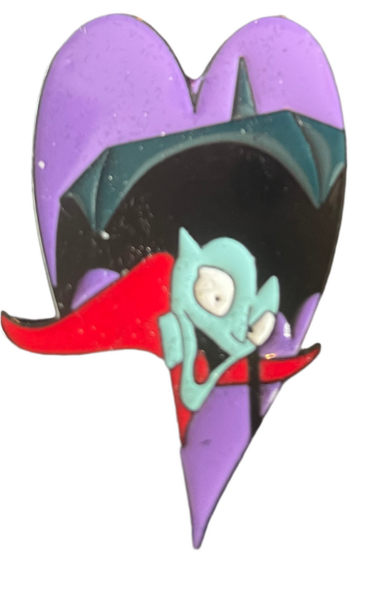 Vampire prince from a nightmare before Christmas pin badge