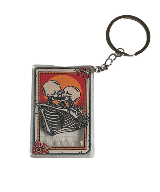 Lovers tarot Keyring