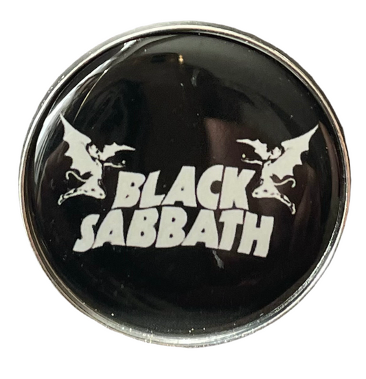 Black Sabbath pin badge