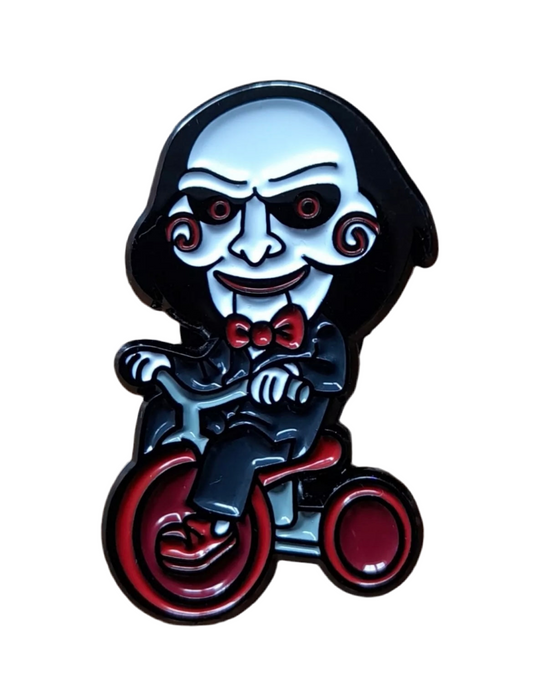 Billy from Saw  pin badge